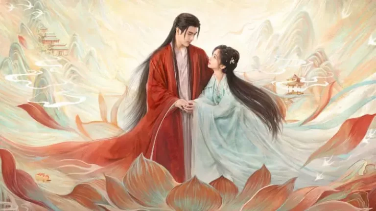 《獻魚》分集劇情第1-33集結局,永生師祖司馬焦選擇廖停雁擔任他的助手,兩人展開橫跨三界的甜蜜虐戀