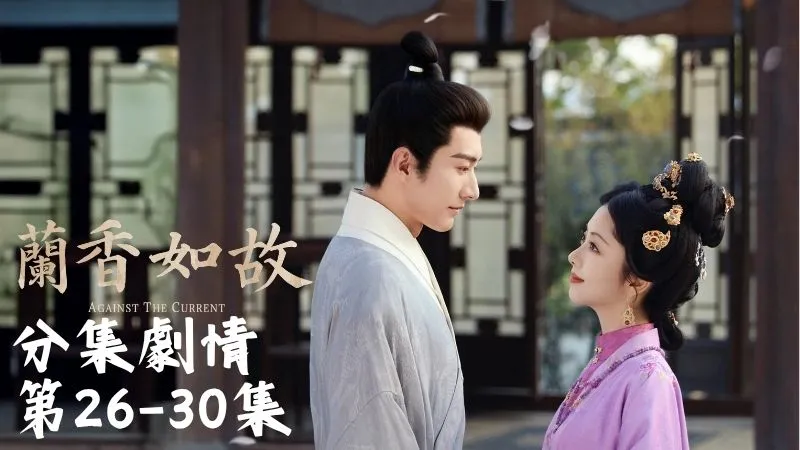 《蘭香如故》分集劇情-第26-30集，深夜的牆角邊，蘭香抱著酒壺偷偷掉淚，哭得肩膀一抽一抽的。